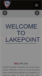 Mobile Screenshot of lakepointsports.com